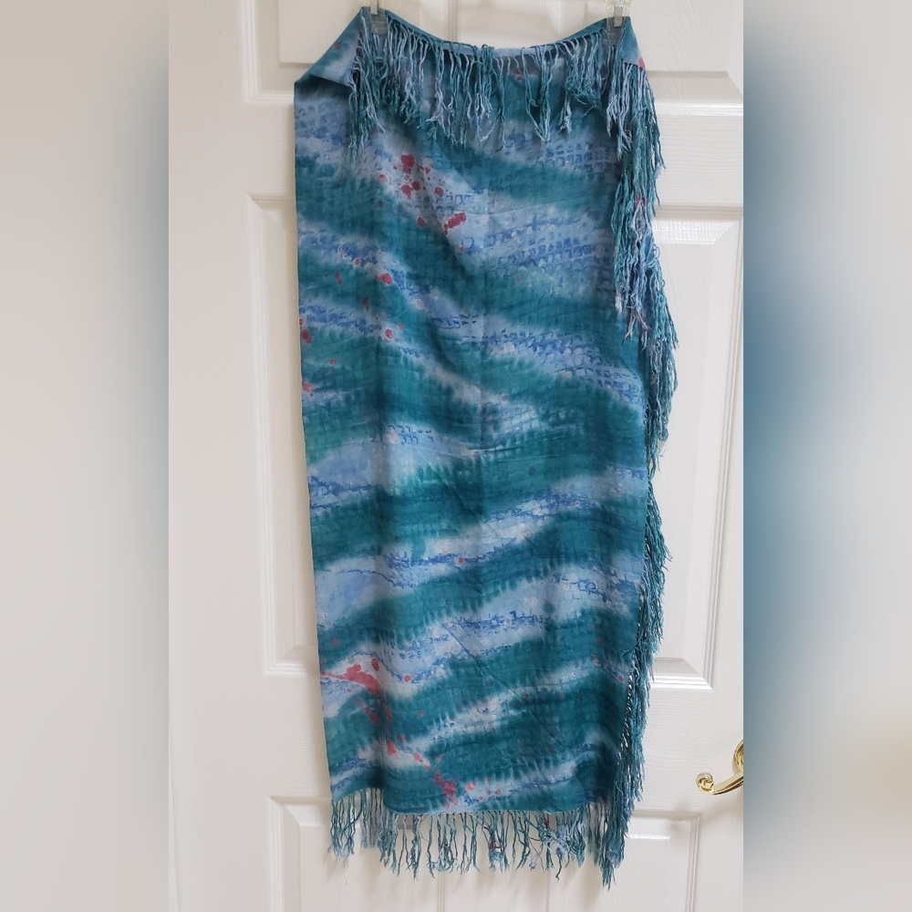 1980s Large Scarf Wrap